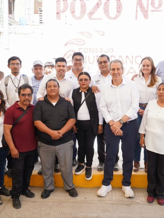 Pepe Chedraui reactiva pozo y restablece agua en Xochimehuacan