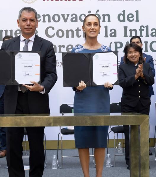 Sheinbaum renueva PACIC para mantener precios de canasta básica