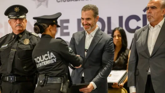 Monterrey incorpora 166 nuevos policías para reforzar seguridad