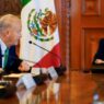 Sheinbaum recibe a embajador de EU y empresarios en Palacio Nacional