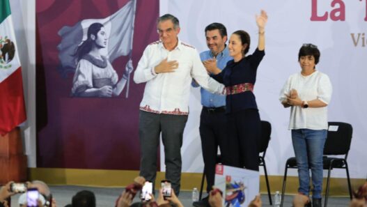 Presidenta reconoce liderazgo estratégico de Américo Villarreal
