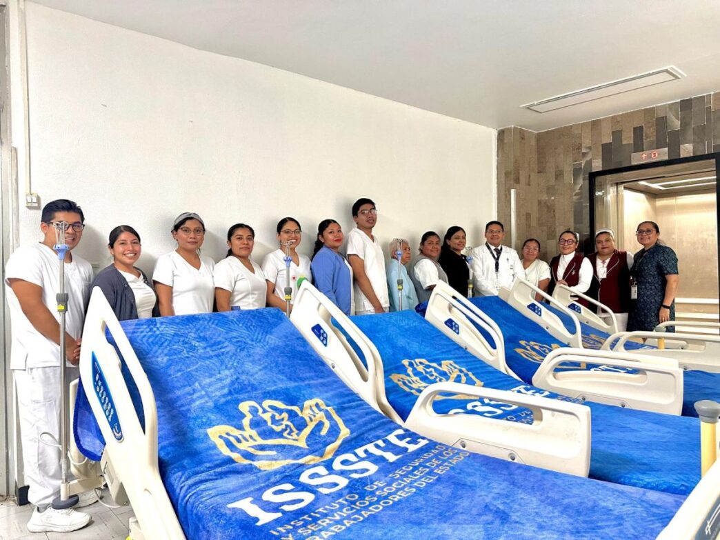ISSSTE moderniza hospitales en Oaxaca, Sinaloa y Puebla con 140 camas