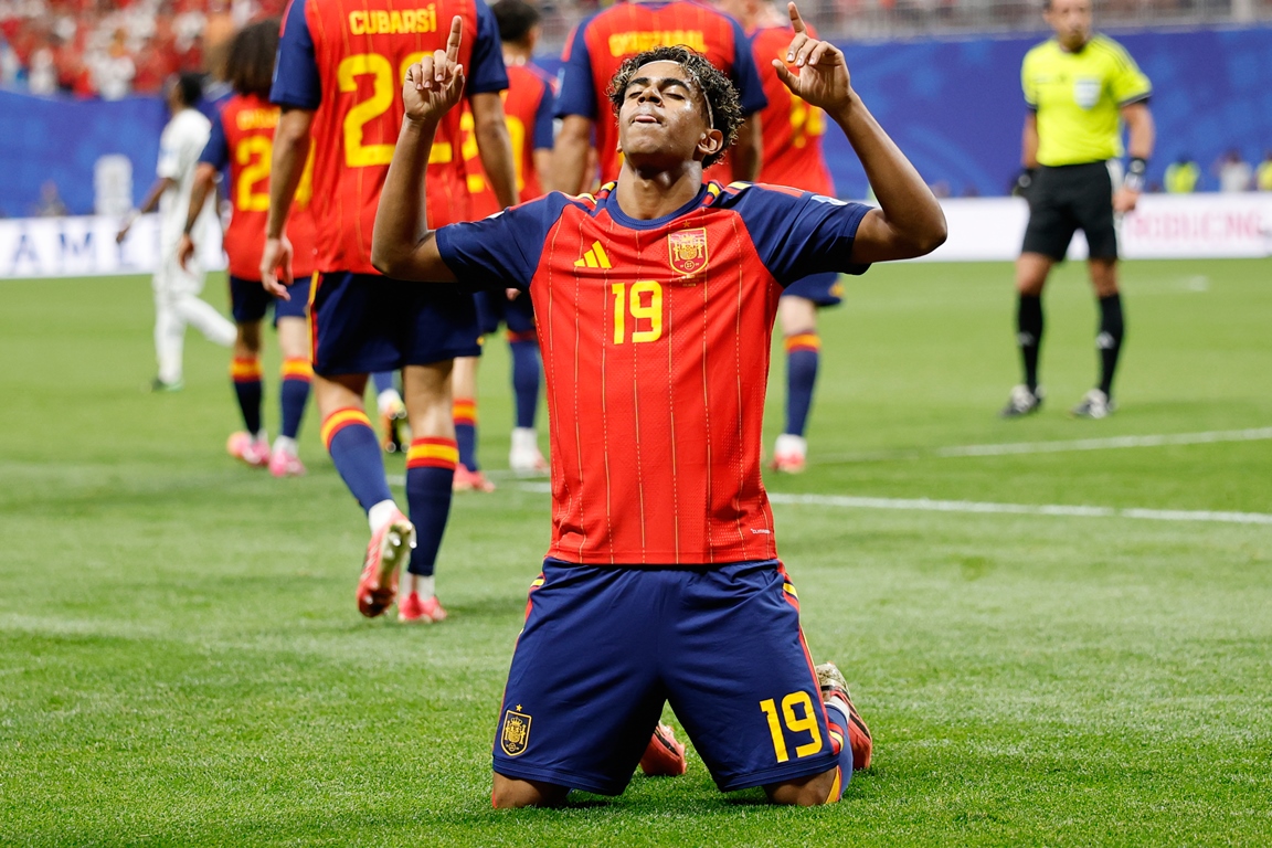 Lamine Yamal lidera goleada de España 4-0 sobre Arabia Saudí