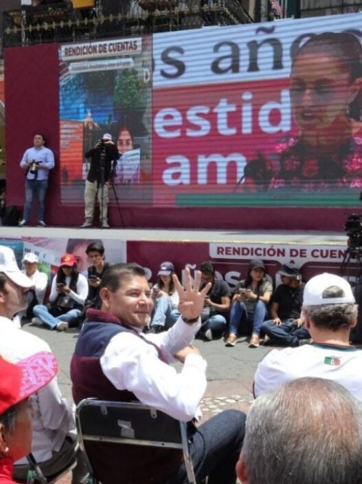 Puebla refrenda apoyo a Sheinbaum a dos años de su gobierno