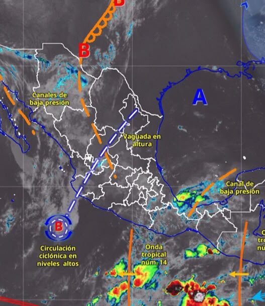 Tamaulipas: hasta 40 °C y chubascos aislados este 3 de julio