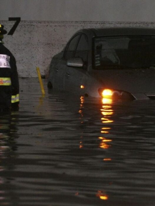 Acusan a Agua de Puebla por fallas en drenaje e inundaciones