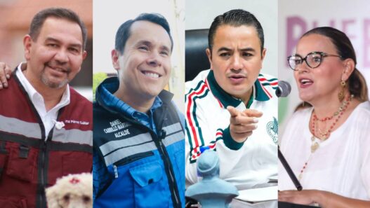 PAN y Morena lideran aprobación de alcaldes en circunscripciones