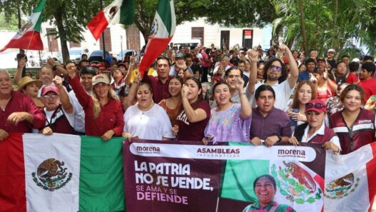 Morena realiza 202 asambleas en México por la soberanía nacional