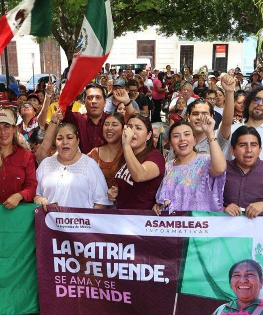 Morena realiza 202 asambleas en México por la soberanía nacional