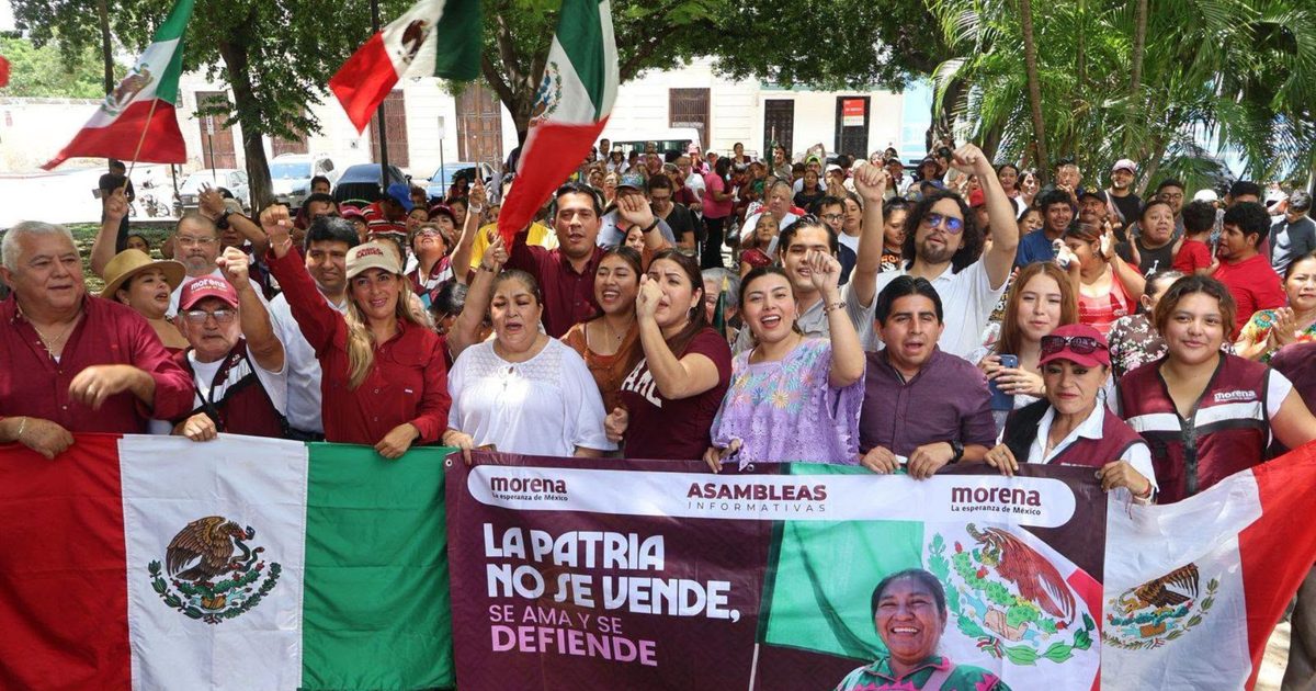 Morena realiza 202 asambleas en México por la soberanía nacional