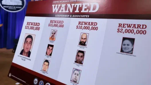 EEUU ofrece 100 mdd en recompensas por líderes del CJNG