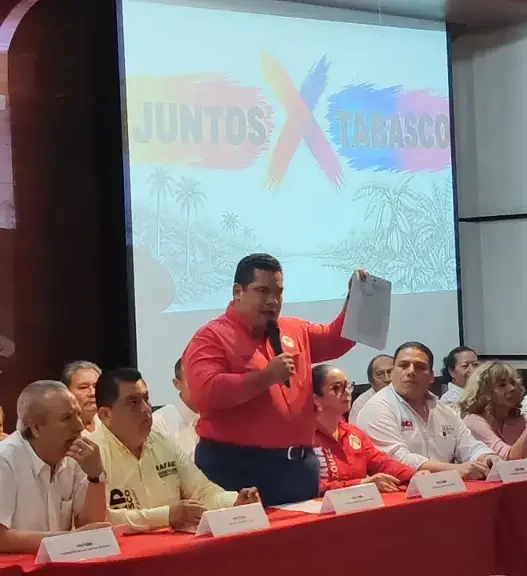 PRI denuncia a Andy López Beltrán por actos anticipados en Tabasco