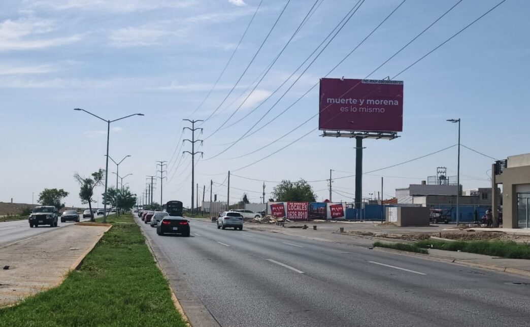 Polémica por espectaculares del PAN contra Morena en Chihuahua