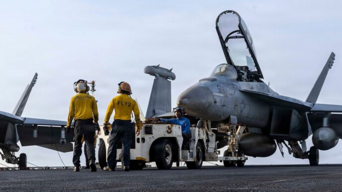 Senadores de EE UU piden investigar condiciones en portaaviones Lincoln