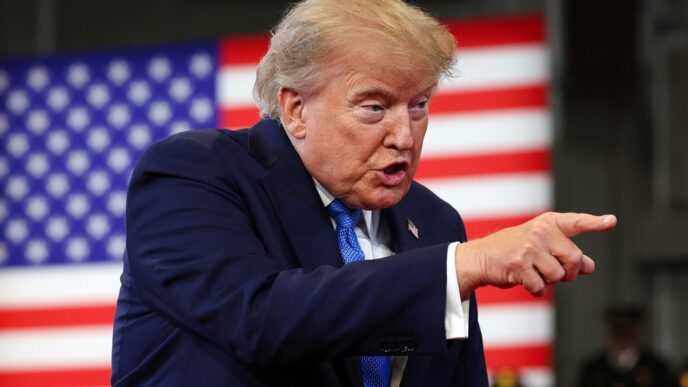 Trump propone llamar “Lago América” al Ontario en guerra comercial