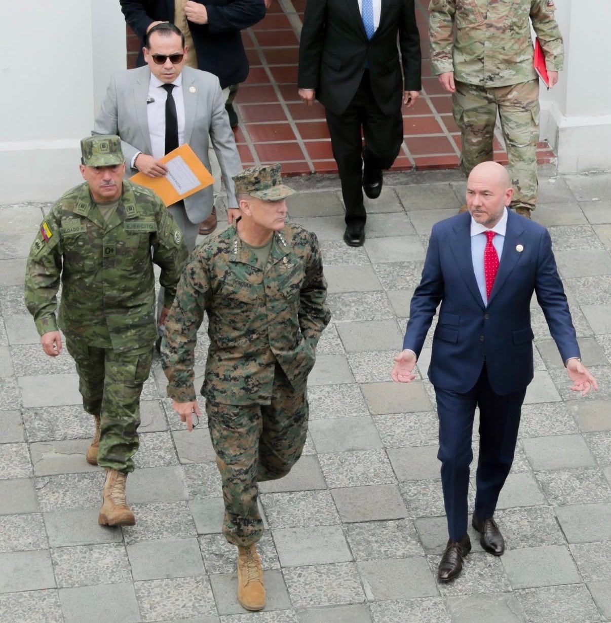 Ecuador, EE.UU. y Colombia refuerzan seguridad en frontera norte
