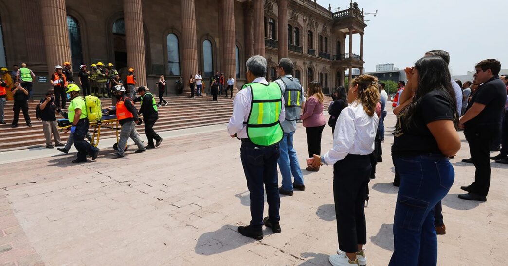 Simulacro Nacional moviliza a 230 mil en Nuevo León este sábado