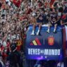 Madrid festeja el segundo título mundial de fútbol de España