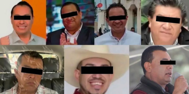 Siete alcaldes de Puebla detenidos por delitos graves desde 2025