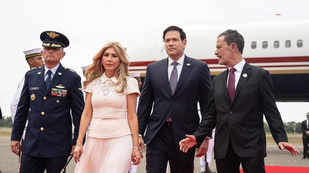Rubio inicia gira antinarcóticos por Colombia, Ecuador y Perú
