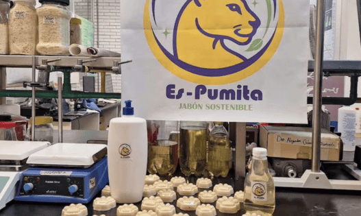 UNAM crea jabón sustentable con aceite reciclado en Iztapalapa