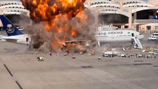 Ataques hutíes en aeropuerto de Riad dejan 14 muertos y 300 heridos