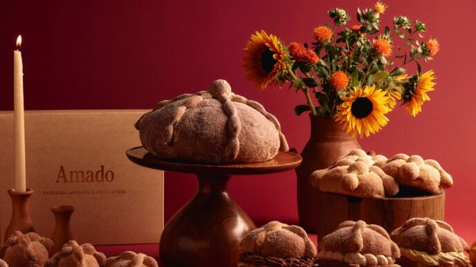 Amado lanza Pan de Muerto 2026 con cuatro nuevos rellenos