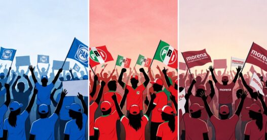 Morena, PAN y PRI anticipan promoción rumbo a elecciones 2027