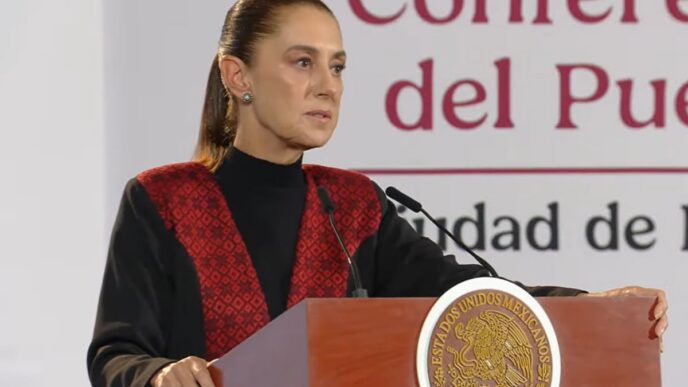 Sheinbaum defiende soberanía y acusa a Calderón por agentes de EU