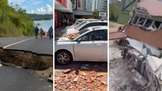 Terremoto de 7.7 en Panamá deja 27 heridos y 400 daños estructurales