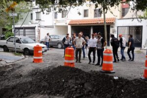 Guadalupe rehabilita calles en Fuentes de Guadalupe para movilidad