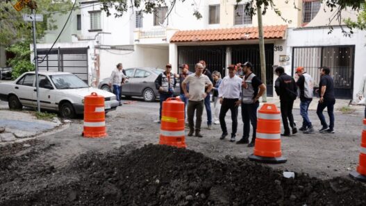 Guadalupe rehabilita calles en Fuentes de Guadalupe para movilidad